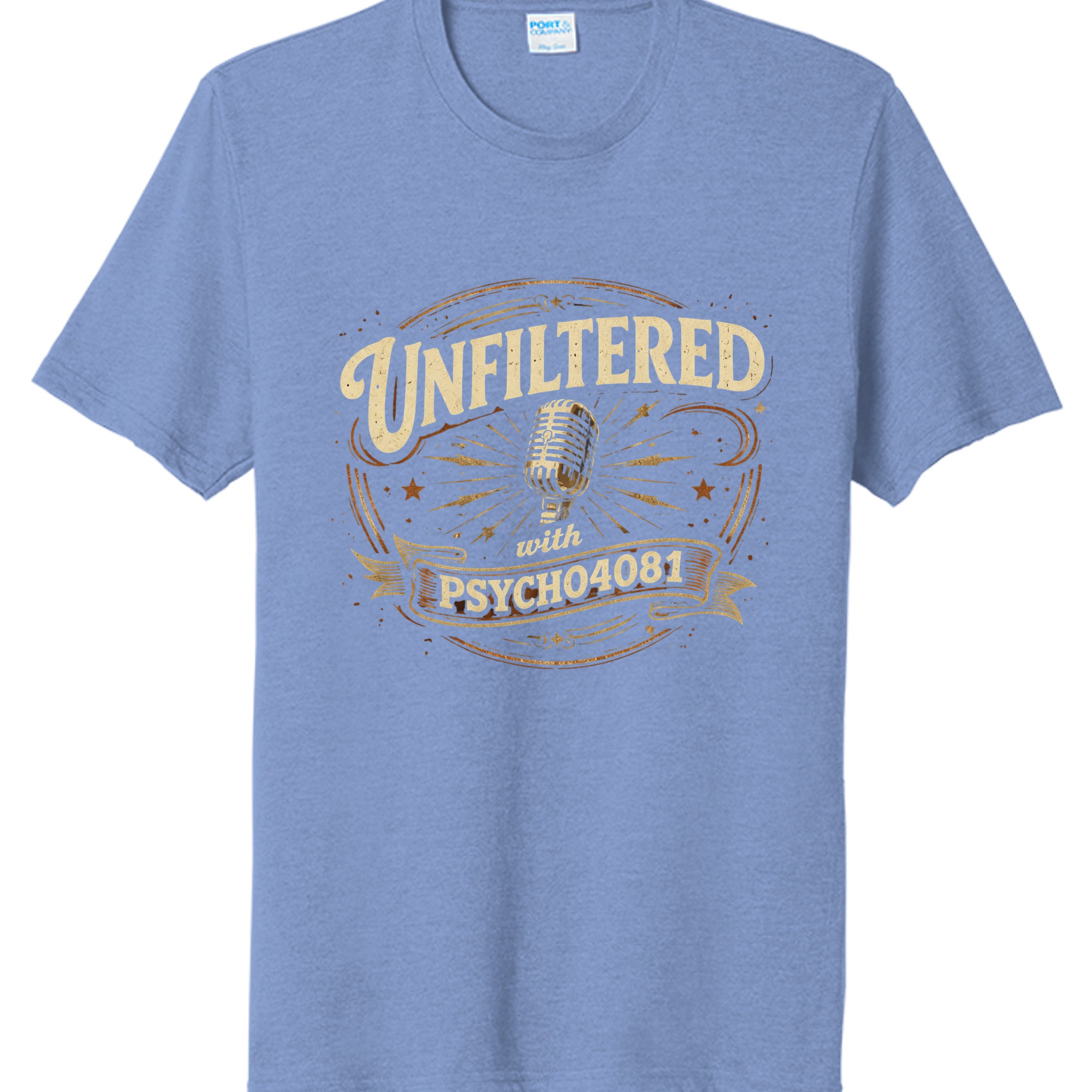 Carolina Blue Heather - PC330 - FRONT