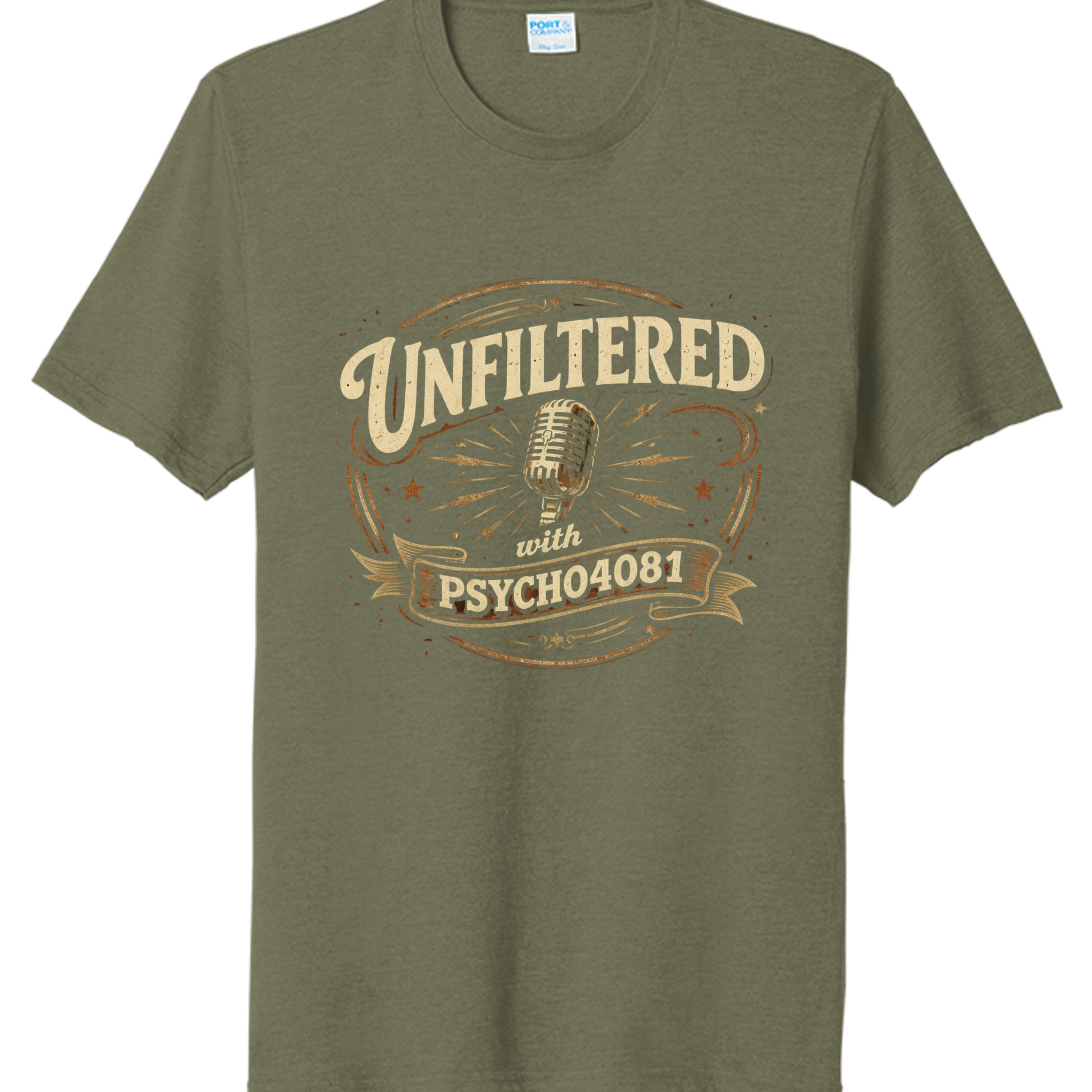 Military Green Heather - PC330 - FRONT