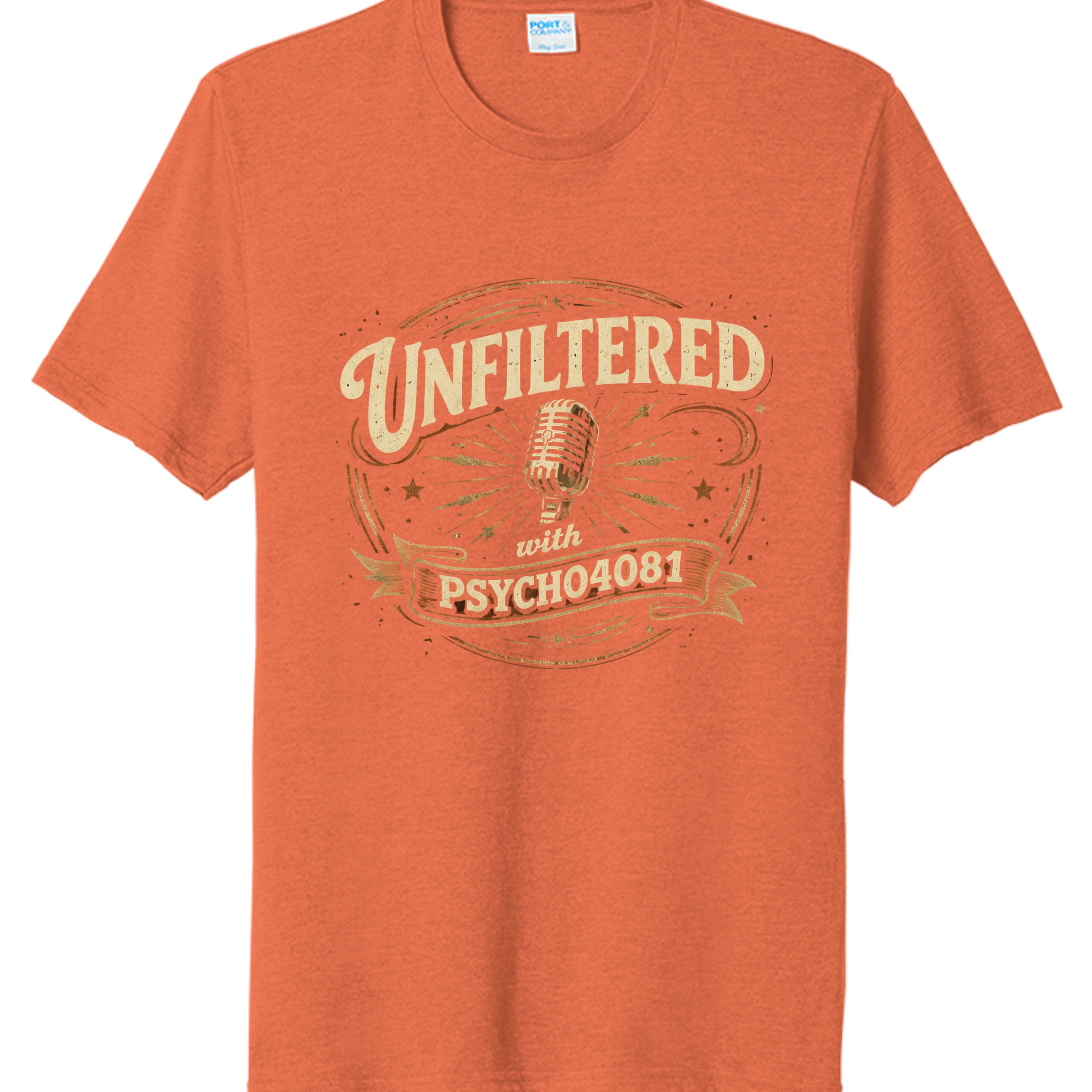 Deep Orange Heather - PC330 - FRONT