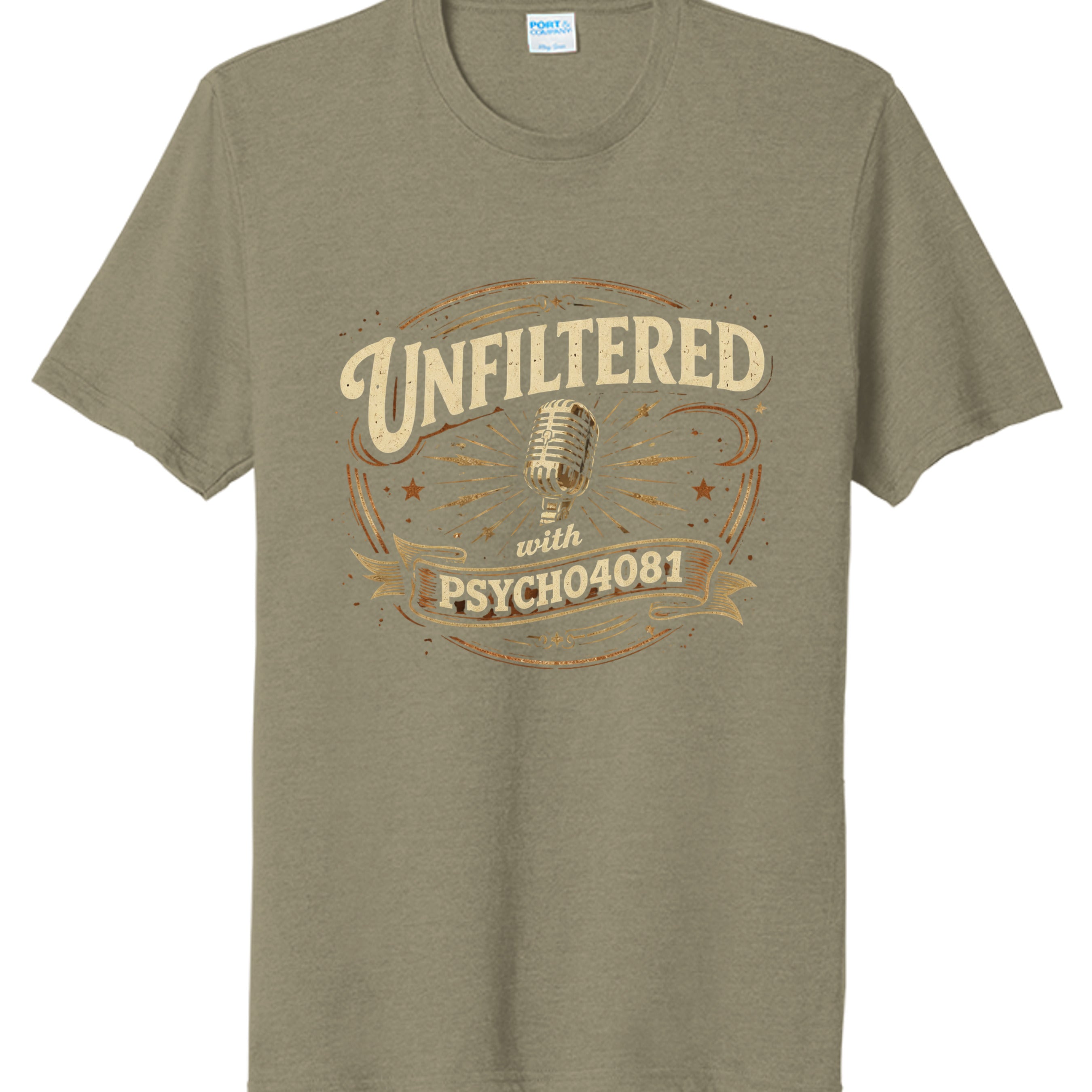 Coyote Brown Heather - PC330 - FRONT